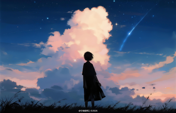 54夕阳剪影