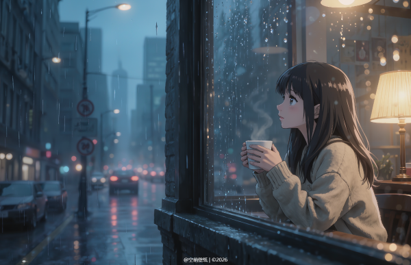 96下雨天和咖啡最配