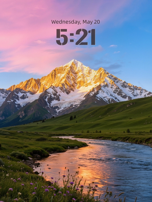 25日照金山