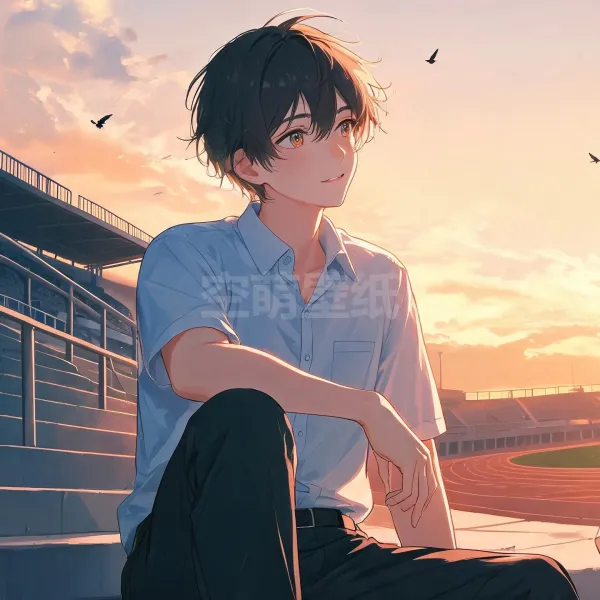 Q20-校园的夕阳