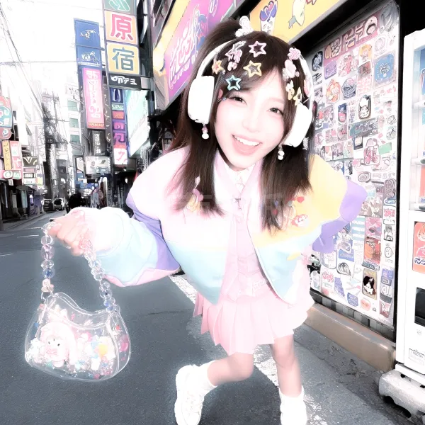 NV11-彩色复古千禧女孩