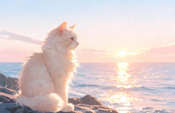 255治愈海边猫咪
