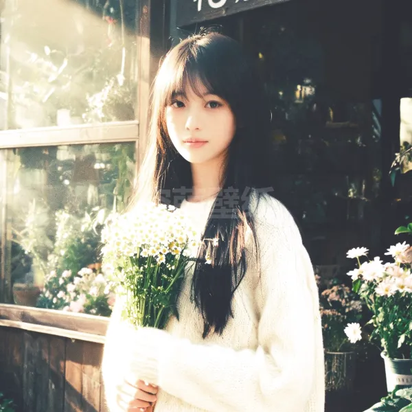 NV20-捧花的胶片女孩